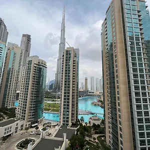 شقة Luxury 2br- Burj Khalifa View In Blvd -1402, دبي